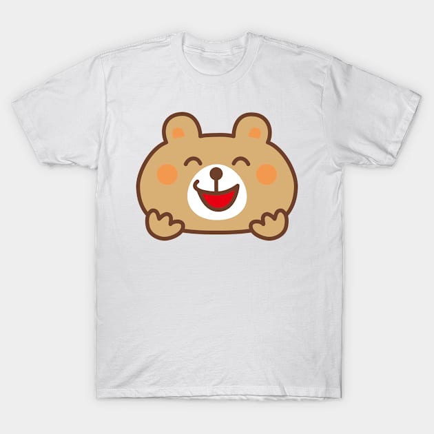 Happy Bear T-Shirt by kawaii_shop